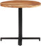 vidaXL - Bistrotafel - rond - Ø80x75 - cm - massief - acaciahout