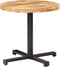 vidaXL - Bistrotafel - rond - Ø80x75 - cm - ruw - mangohout