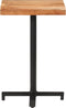 vidaXL - Bistrotafel - vierkant - 50x50x75 - cm - massief - acaciahout