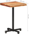 vidaXL - Bistrotafel - vierkant - 50x50x75 - cm - massief - acaciahout