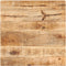 vidaXL - Bistrotafel - vierkant - 50x50x75 - cm - ruw - mangohout