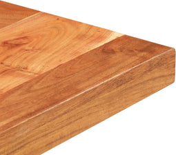 vidaXL - Bistrotafel - vierkant - 80x80x75 - cm - massief - acaciahout