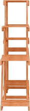 vidaXL - Bloemenstandaard - 110x25x96 - cm - massief - vurenhout