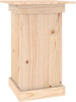 vidaXL - Bloemenstandaard - 40x40x60 - cm - massief - grenenhout