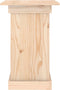 vidaXL - Bloemenstandaard - 40x40x60 - cm - massief - grenenhout