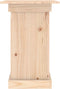 vidaXL - Bloemenstandaard - 40x40x60 - cm - massief - grenenhout