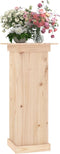 vidaXL - Bloemenstandaard - 40x40x90 - cm - massief - grenenhout