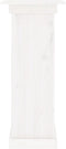 vidaXL - Bloemenstandaard - 40x40x90 - cm - massief - grenenhout - wit