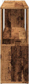 vidaXL - Boekenkast - 100x24x63 - cm - bewerkt - hout - oud - houtkleurig