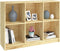 vidaXL - Boekenkast - 104x33x76 - cm - massief - grenenhout