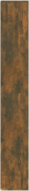 vidaXL - Boekenkast - 155x24x160 - cm - gerookt - eikenkleurig