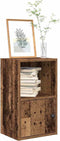 vidaXL - Boekenkast - 31x24x52 - cm - bewerkt - hout - oud - houtkleurig