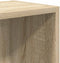 vidaXL - Boekenkast - 31x24x52 - cm - bewerkt - hout - sonoma - eikenkleurig