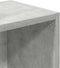 vidaXL - Boekenkast - 31x24x77 - cm - bewerkt - hout - betongrijs