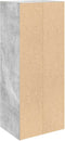vidaXL - Boekenkast - 31x24x77 - cm - bewerkt - hout - betongrijs