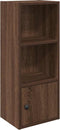 vidaXL - Boekenkast - 31x24x77 - cm - bewerkt - hout - bruin - eikenkleurig