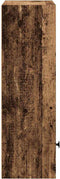 vidaXL - Boekenkast - 31x24x77 - cm - bewerkt - hout - oud - houtkleurig