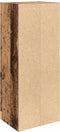 vidaXL - Boekenkast - 31x24x77 - cm - bewerkt - hout - oud - houtkleurig