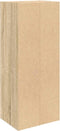 vidaXL - Boekenkast - 31x24x77 - cm - bewerkt - hout - sonoma - eikenkleurig
