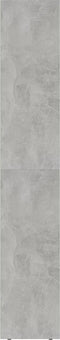 vidaXL - Boekenkast - 36x30x171 - cm - bewerkt - hout - betongrijs