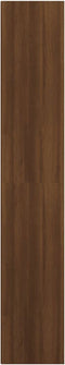vidaXL - Boekenkast - 36x30x171 - cm - bewerkt - hout - bruin - eikenkleur