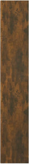 vidaXL - Boekenkast - 36x30x171 - cm - bewerkt - hout - gerookt - eikenkleurig