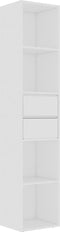 vidaXL - Boekenkast - 36x30x171 - cm - bewerkt - hout - wit
