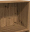 vidaXL - Boekenkast - 40x24x143 - cm - bewerkt - hout - artisanaal - eikenkleurig