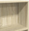 vidaXL - Boekenkast - 40x24x143 - cm - bewerkt - hout - sonoma - eikenkleurig