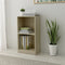 vidaXL - Boekenkast - 40x24x75 - cm - bewerkt - hout - sonoma - eikenkleurig