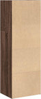 vidaXL - Boekenkast - 40x30x114 - cm - bewerkt - hout - bruin - eikenkleurig