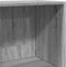 vidaXL - Boekenkast - 40x30x114 - cm - bewerkt - hout - grijs - sonoma - eikenkleurig