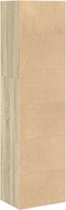 vidaXL - Boekenkast - 40x30x152 - cm - bewerkt - hout - sonoma - eikenkleurig
