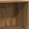 vidaXL - Boekenkast - 40x30x189 - cm - bewerkt - hout - artisanaal - eikenkleurig