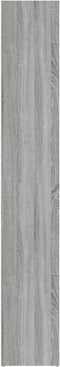vidaXL - Boekenkast - 40x30x189 - cm - bewerkt - hout - grijs - sonoma - eikenkleurig