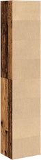 vidaXL - Boekenkast - 40x30x189 - cm - bewerkt - hout - oud - houtkleurig