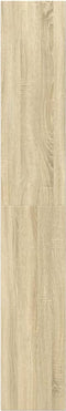 vidaXL - Boekenkast - 40x30x189 - cm - bewerkt - hout - sonoma - eikenkleurig