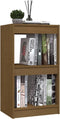 vidaXL - Boekenkast - 40x30x71,5 - cm - massief - grenenhout - honingbruin