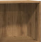 vidaXL - Boekenkast - 40x30x77 - cm - bewerkt - hout - artisanaal - eikenkleurig