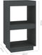 vidaXL - Boekenkast - 40x35x71 - cm - massief - grenenhout - grijs