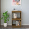 vidaXL - Boekenkast - 40x35x71 - cm - massief - grenenhout - honingbruin