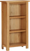 vidaXL - Boekenkast - 45x22,5x82 - cm - massief - eikenhout