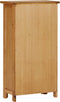 vidaXL - Boekenkast - 45x22,5x82 - cm - massief - eikenhout