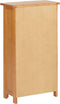 vidaXL - Boekenkast - 45x22,5x82 - cm - massief - eikenhout
