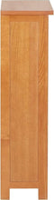 vidaXL - Boekenkast - 45x22,5x82 - cm - massief - eikenhout