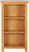 vidaXL - Boekenkast - 45x22,5x82 - cm - massief - eikenhout