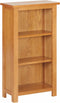vidaXL - Boekenkast - 45x22,5x82 - cm - massief - eikenhout