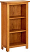 vidaXL - Boekenkast - 45x22,5x82 - cm - massief - eikenhout