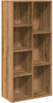 vidaXL - Boekenkast - 50x25x104 - cm - artisanaal - eikenkleur