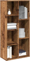 vidaXL - Boekenkast - 50x25x104 - cm - oud - houtkleurig